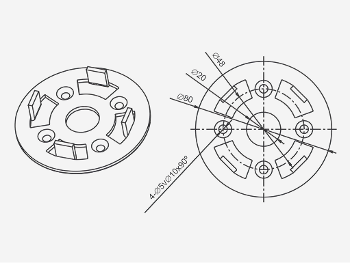 A3405 for Internal 50mm motor