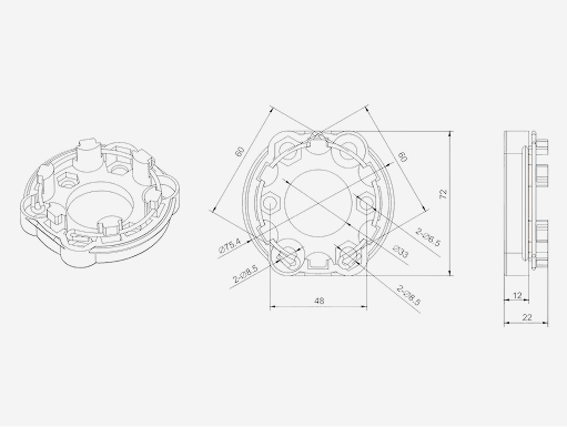 A3440 for star head obstacle detection motor only
